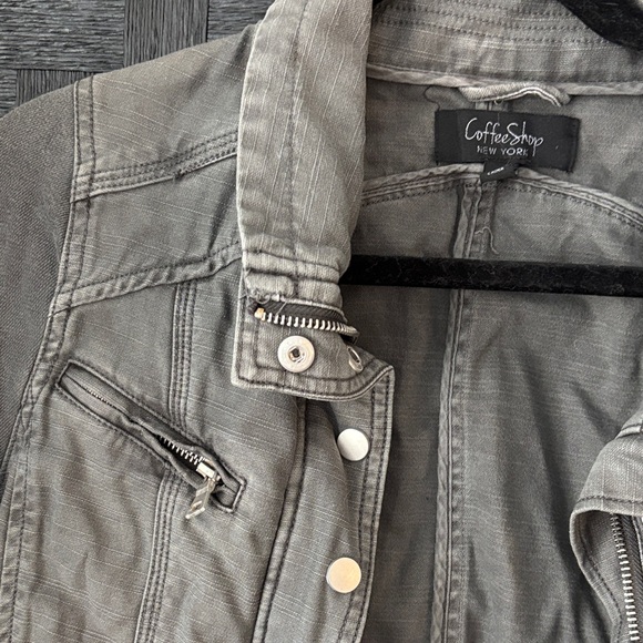 Gray Utility Jacket - Picture 3 of 3